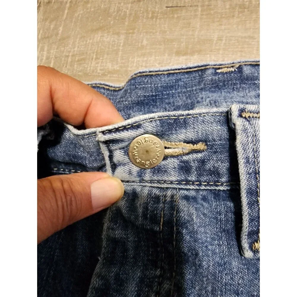 Vintage Wrangler Carpenter Shorts‎ Mens Size 44 Denim Blue Light Wash